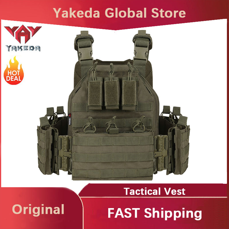 Summer Clothing Release - YAKEDA 전술 조끼, 1000D 폴리에스테르 퀵