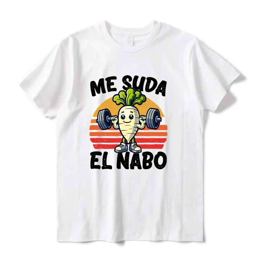 Summer Clothing In Spanish - 메 스다 엘 나보 여성용 반팔