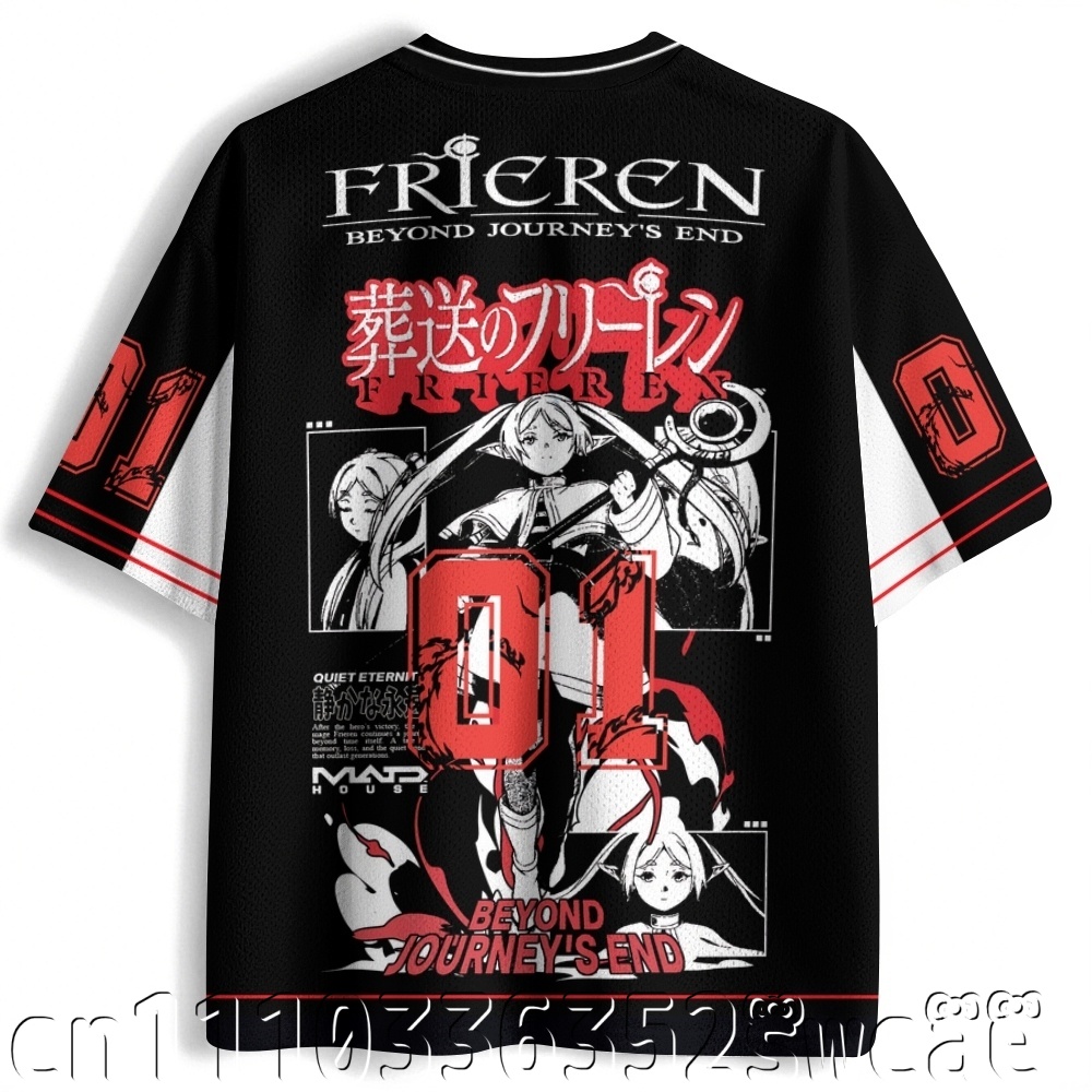 Summer Clothing Affordable - 2026 새로운 Frieren Anime Jersey 만화