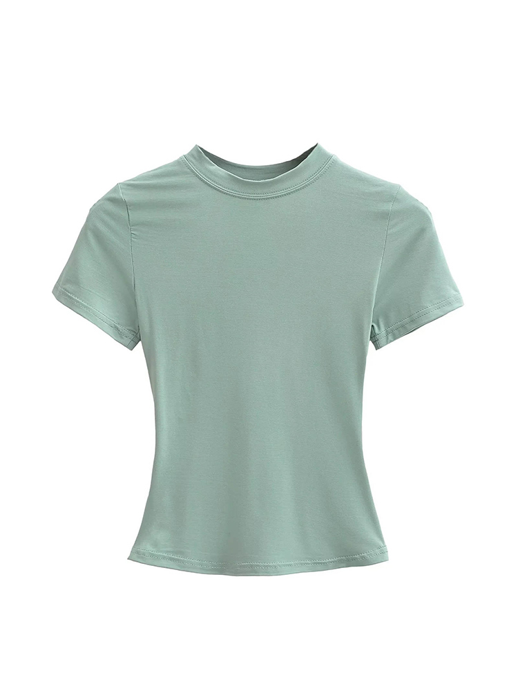 2025 신상 고품질 캐주얼 티셔츠 섹시 슬림 반팔 패 - Summer Clothing Trends 2025 Women'S 리뷰 및 가격