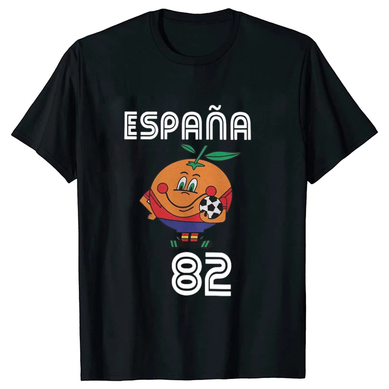 나란히토 티셔츠, 유니섹스 크루넥 티셔츠, 스페인 82 - Summer Clothing In Spanish 리뷰 및 가격