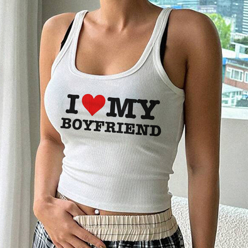 Y2k 여름 소녀 2000 년대 크롭탑, I Love  - Summer Clothing Zara 리뷰 및 가격