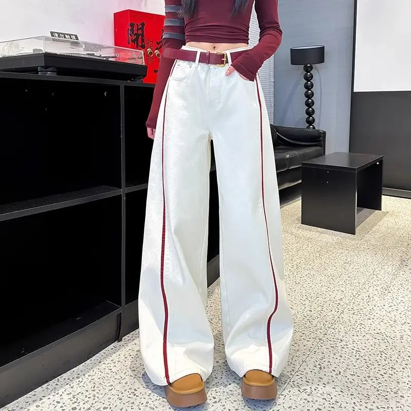오버사이즈 여성 의류 스트라이프 와이드 레그 팬츠 여성 - Summer Clothing Trends 2025 Women'S 리뷰 및 가격