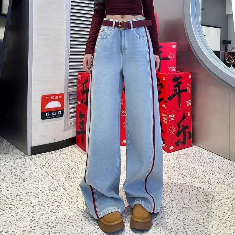 오버사이즈 여성 의류 스트라이프 와이드 레그 팬츠 여성 - Summer Clothing Trends 2025 Women'S 리뷰 및 가격