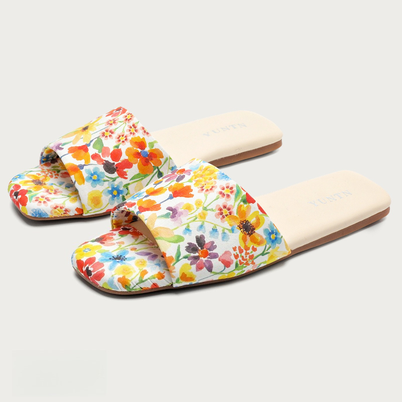 중국 스타일 화려한 프린트 플랫 슬리퍼 여성용 2026 - Summer Cloth 리뷰 및 가격