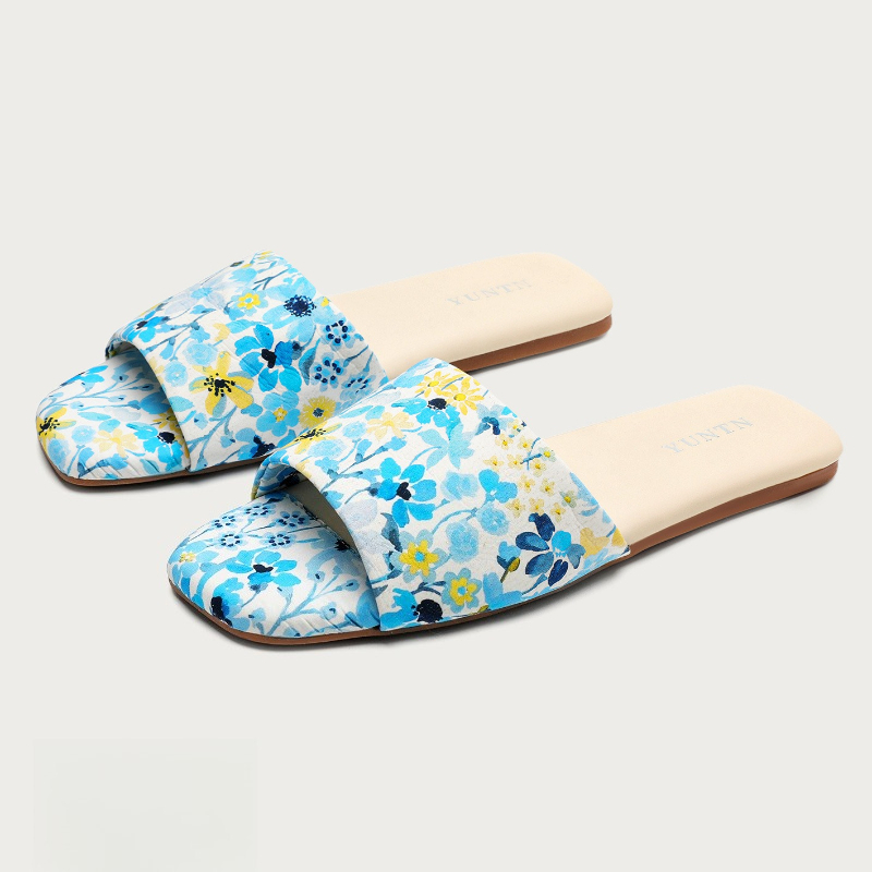 중국 스타일 화려한 프린트 플랫 슬리퍼 여성용 2026 - Summer Cloth 리뷰 및 가격