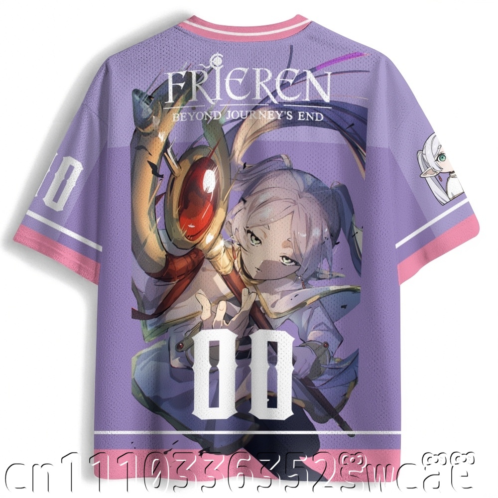 2026 새로운 Frieren Anime Jersey  - Summer Clothing Affordable 리뷰 및 가격