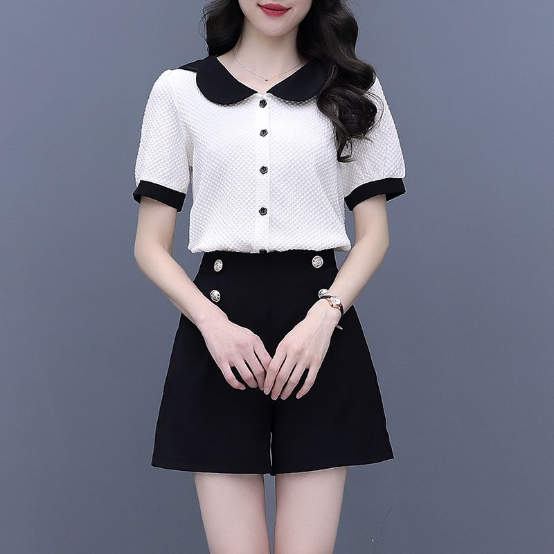 여성용 배색 버튼 반바지 세트 2피스 트렌드 2025  - Summer Clothing Trends 2025 Women'S 리뷰 및 가격