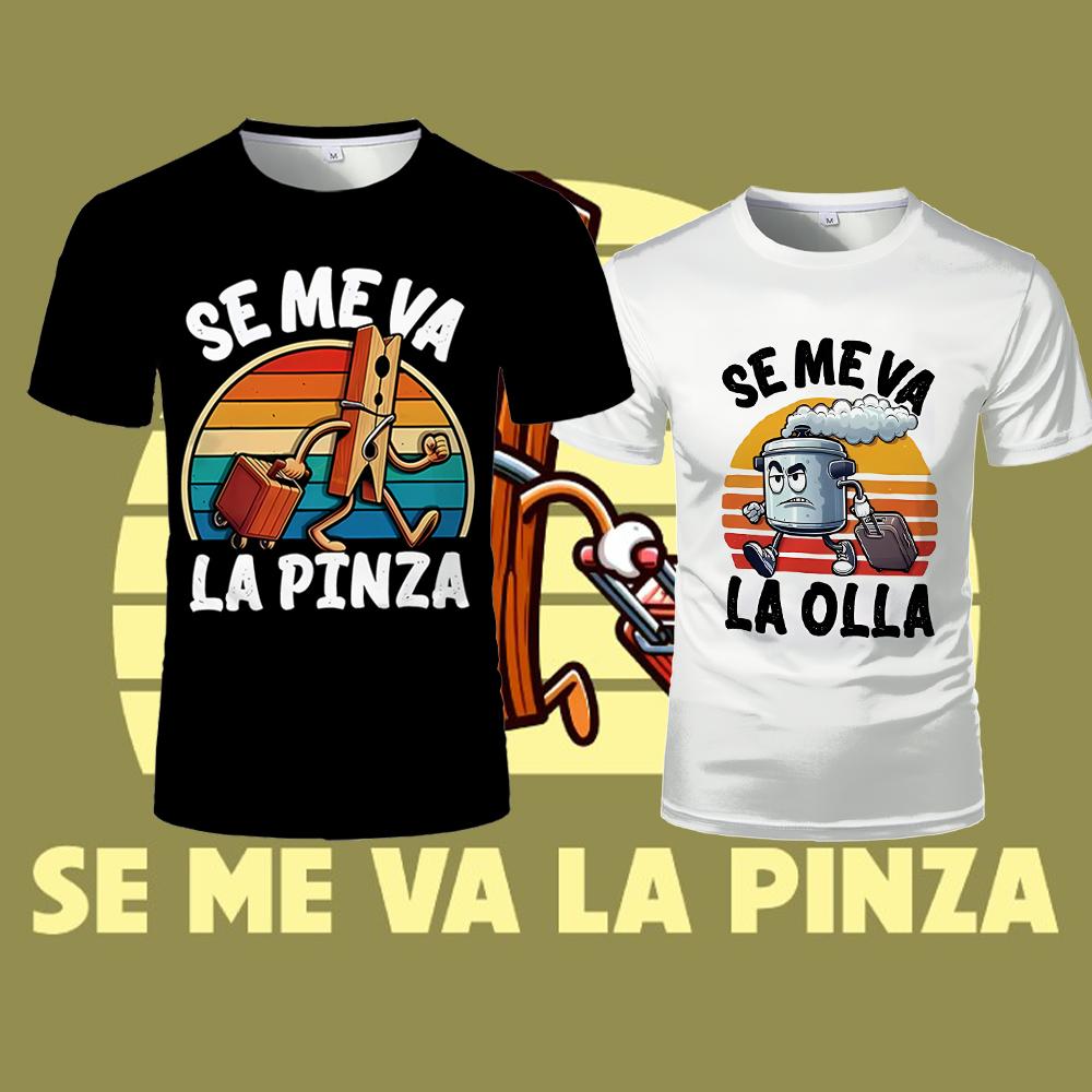 세 메 바 라 핀자 프린트 티셔츠 재미있는 스페인 농담 - Summer Clothing In Spanish 리뷰 및 가격