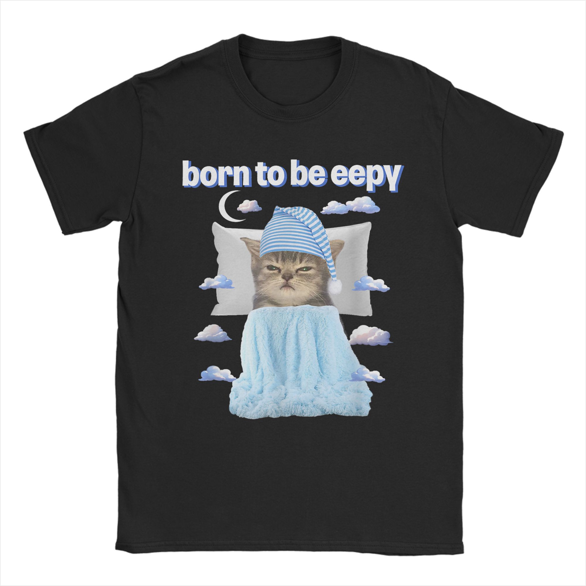여성 티셔츠 Eepy Cat Sleepy Cat Mem - Summer Clothing Ideas For Women 리뷰 및 가격