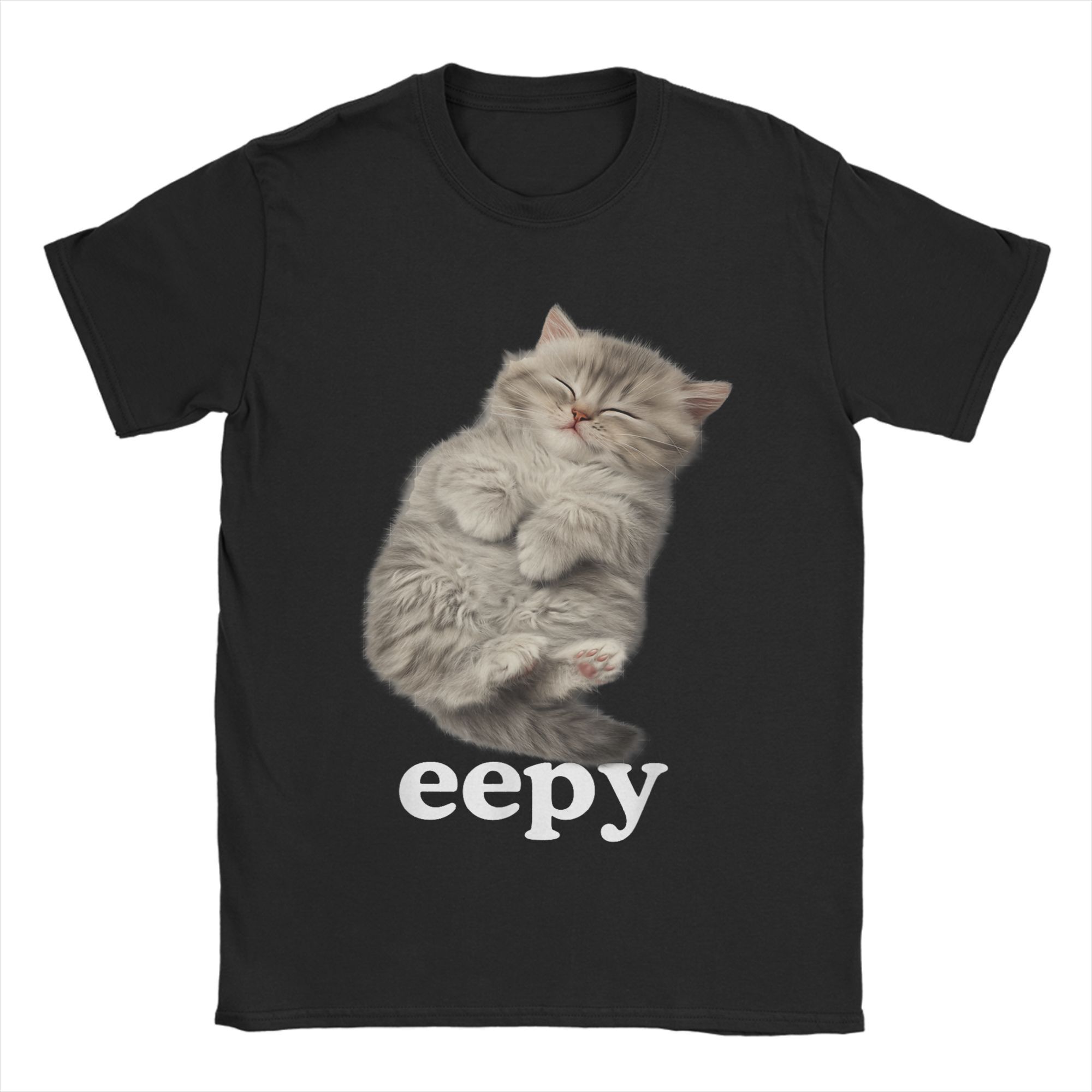 여성 티셔츠 Eepy Cat Sleepy Cat Mem - Summer Clothing Ideas For Women 리뷰 및 가격