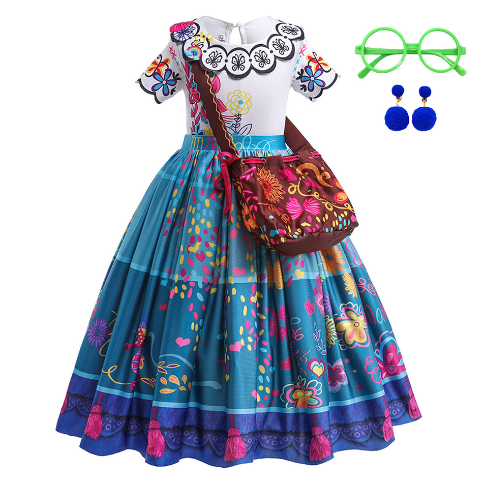 여자 공주 의상 어린이 Encanto 할로윈 스윙 플레 - Summer Kids Clothing 리뷰 및 가격