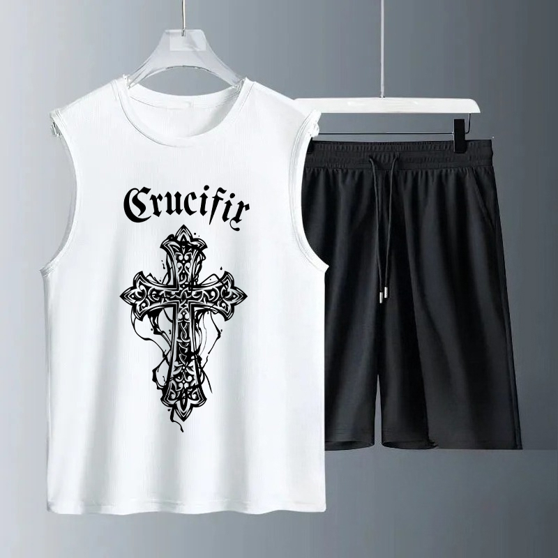 남성용 탱크탑 세트 2026 여름 빠른 건조 스포츠 슈 - Summer Clothing Sets Men 리뷰 및 가격