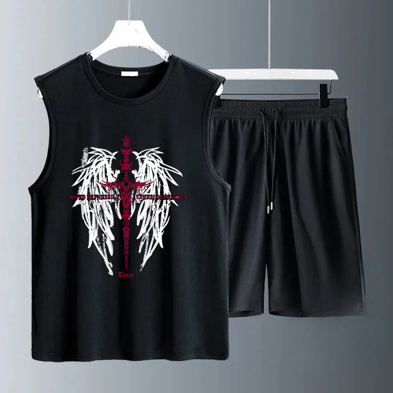 남성용 탱크탑 세트 2026 여름 빠른 건조 드립 의류 - Summer Clothing Sets Men 리뷰 및 가격