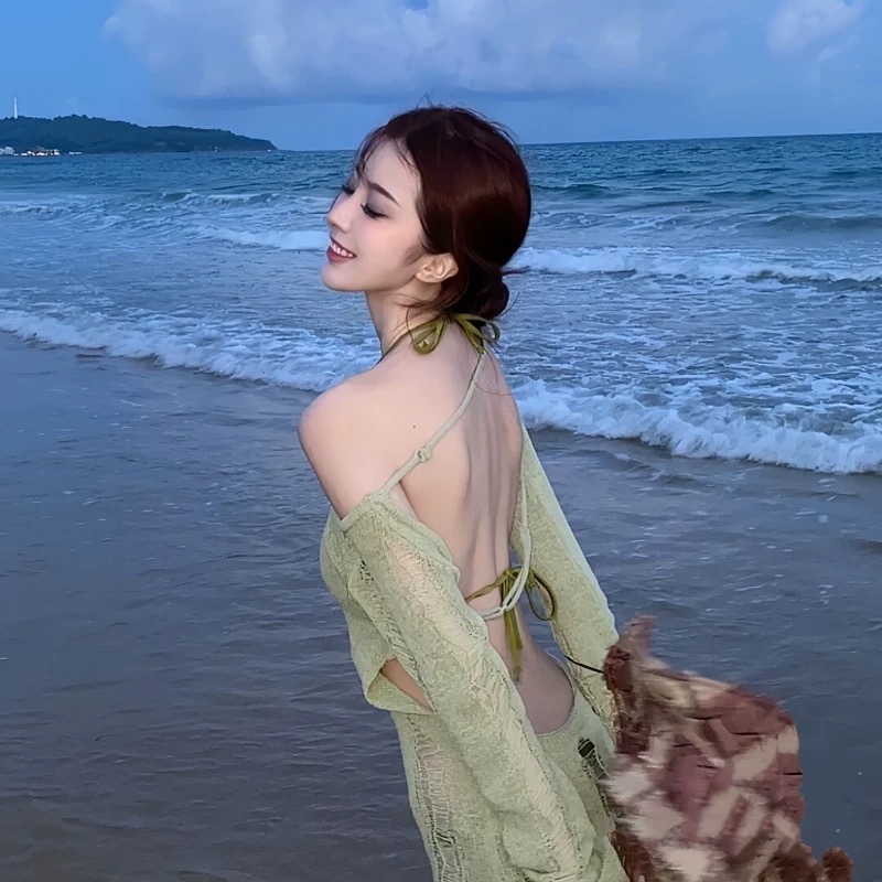 달콤하고 섹시한 투피스 비키니 세트 여성용 메쉬 커버업 - Swim Cover Up Mesh 리뷰 및 가격