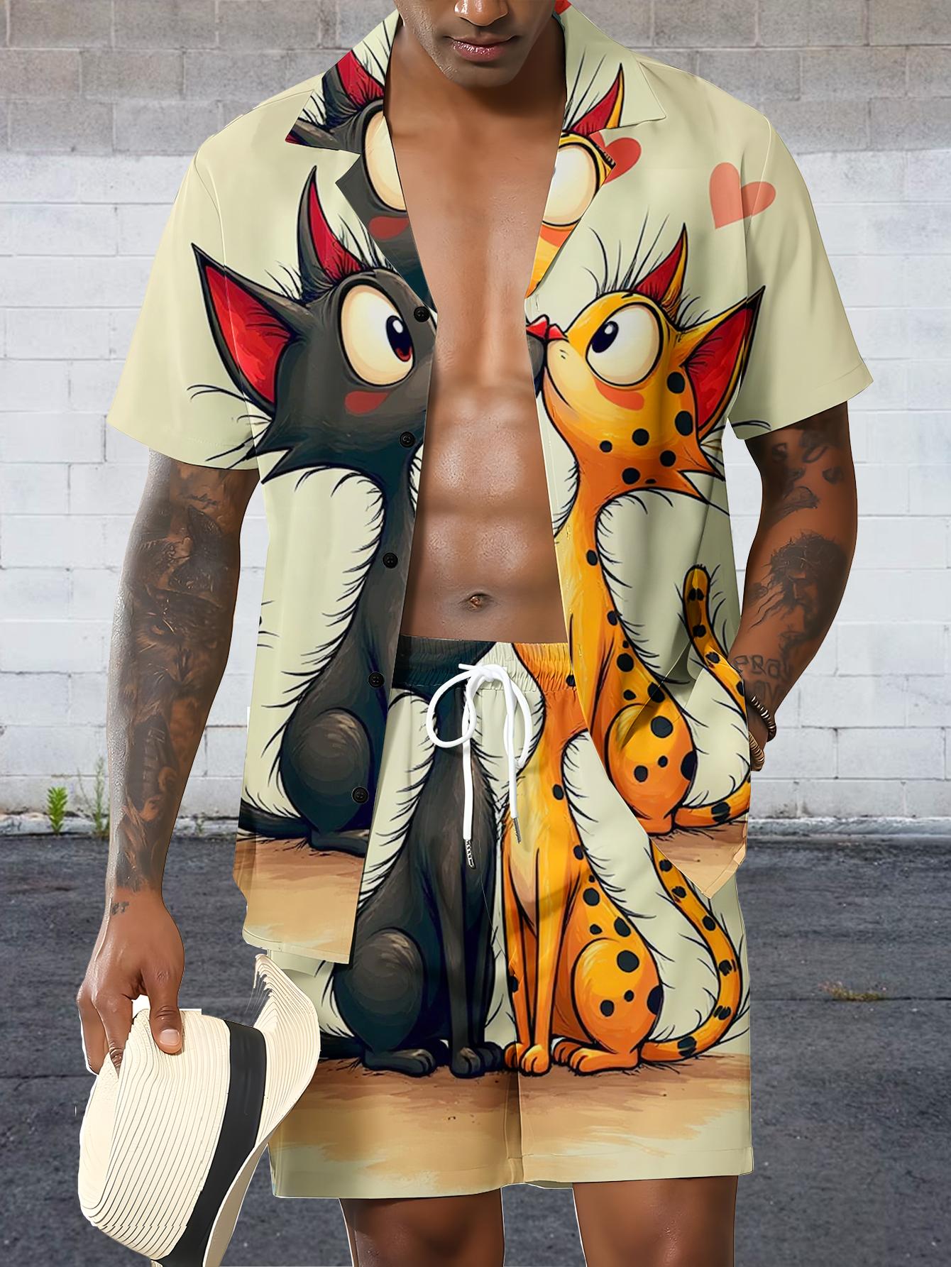 남성 셔츠 세트 2026 봄/여름 의류 세트 조깅복 세 - Summer Clothing Sets Men 리뷰 및 가격