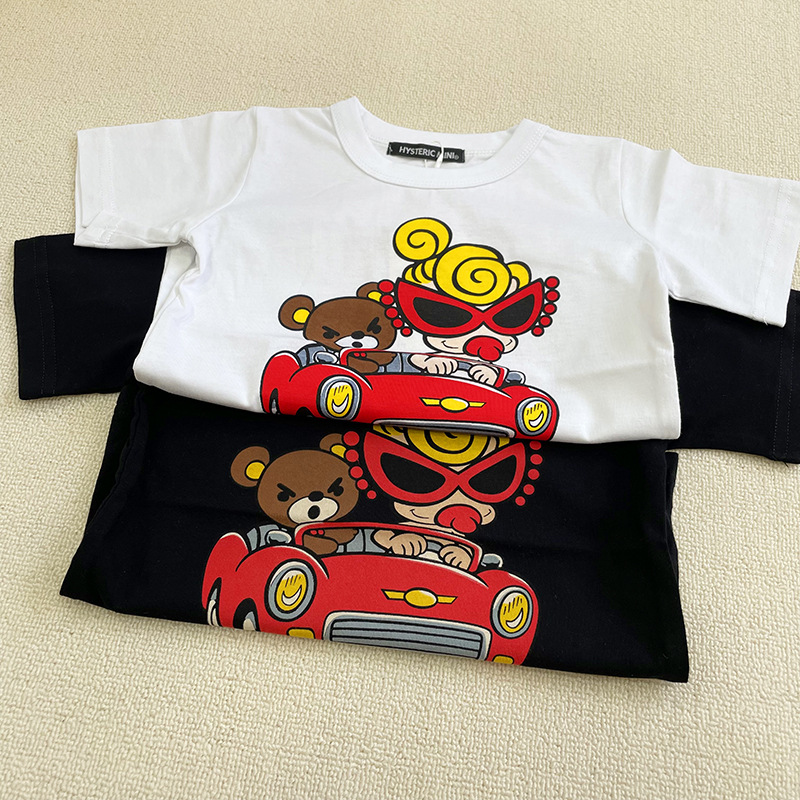 Kawaii 새로운 히스테릭 미니 만화 티셔츠 애니메이 - Summer Kids Clothing 리뷰 및 가격