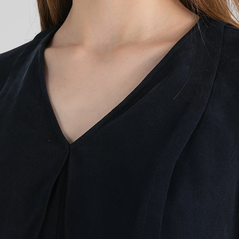 (팬 독점 할인) VOA 헤비급 실크 V 넥 라글란 반 - Summer Clothing Discount 리뷰 및 가격