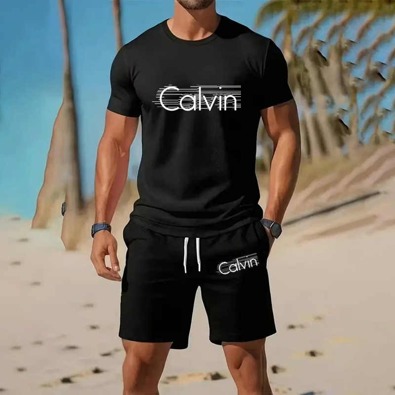 남성용 투피스 스포츠웨어 통기성 메쉬 반팔 티셔츠와 바 - Summer Clothing Discount 리뷰 및 가격