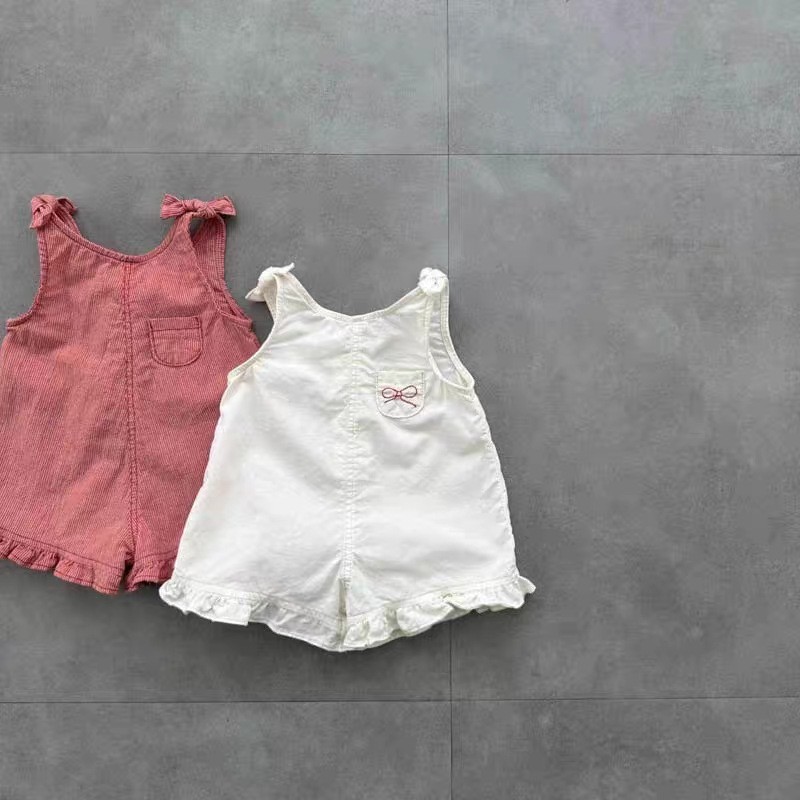 HY2831 여아 여름 롬퍼 (턱받이와 반바지 포함)  - Summer Clothing Baby 리뷰 및 가격